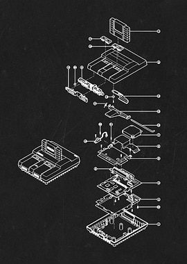 Game console blueprint