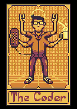 Pixel Tarot Card Coder