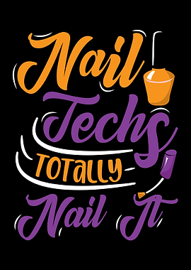 Nail Tech Polish Design