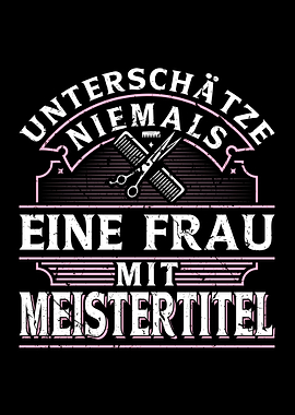 Meistertitel Friseurin