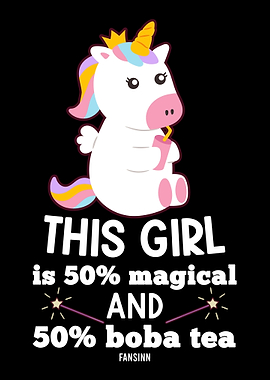 Unicorn girl fantasy horse
