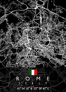 ROME MAP ITALY