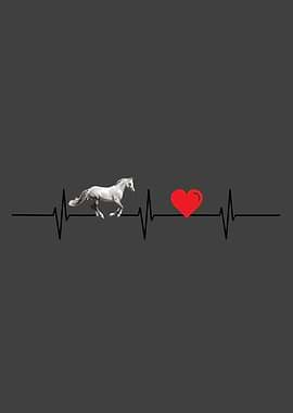 Horse Love Heart Beat