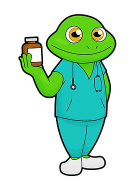 Frog Nurse Medicine