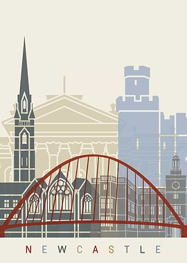 Newcastle skyline skyline