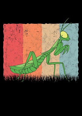Praying Mantis Retro