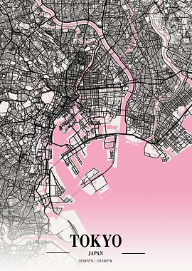 Tokyo Neapolitan Map