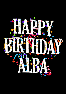Happy Birthday Alba
