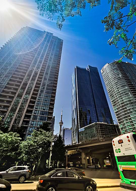 View of the CN tower 2