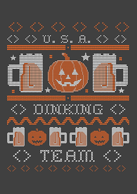 USA Drinking Team Funny