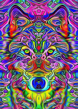 Wolf Psychedelic