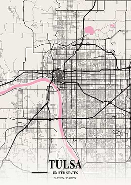 Tulsa Neapolitan Map