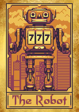 The Robot Pixel Tarot