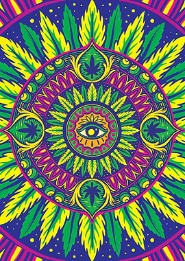 Cannabis Mandala
