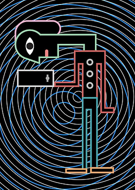 Anti social Neon Art