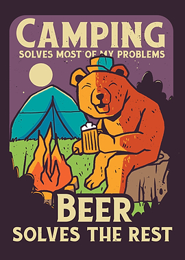 Camping and Beer