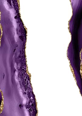 Purple Gold Agate Textu 28