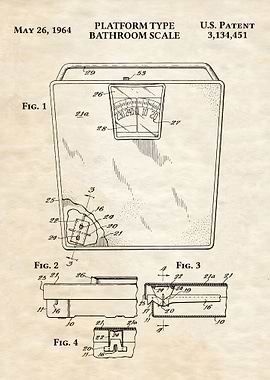 PLATFORM SCALE VINTAGE