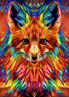 Fox Colorful
