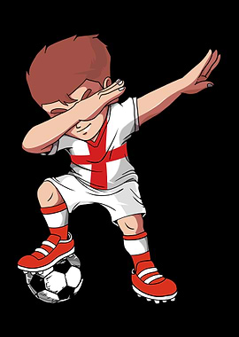 England Dabbing Football