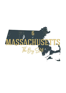 Massachusetts State Map