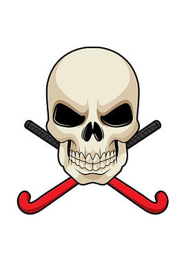 Skull Hockey Hockey stick