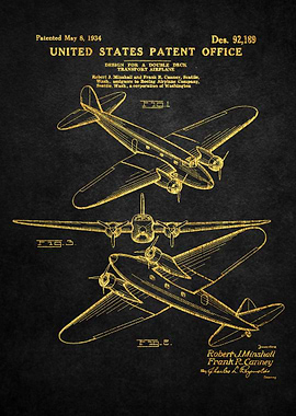 68 Boeing 247 Patent