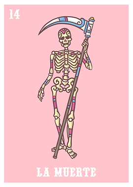 La Muerte Mexico Bingo