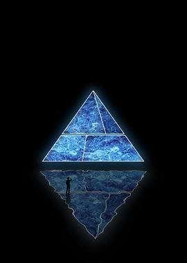 The blue pyramid