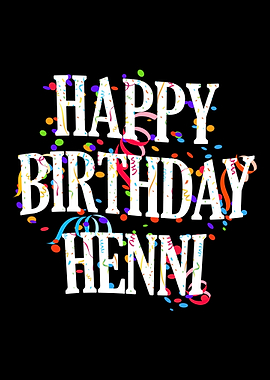 Happy Birthday Henni