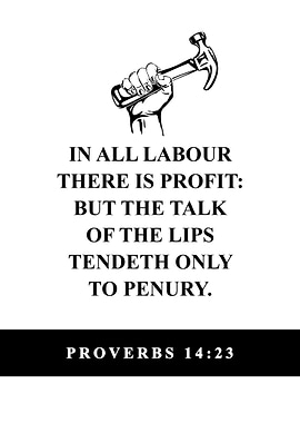 Proverbs 14:23