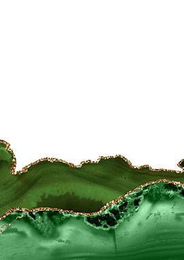 Green Gold Agate Textur 30