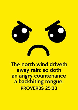 Proverbs 25 23