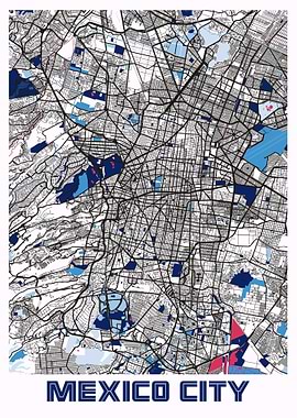 Mexico City Map