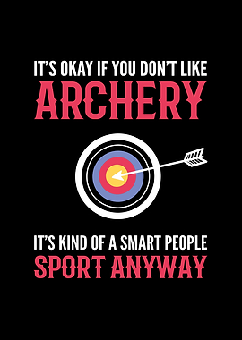 Archery Smart People Sport