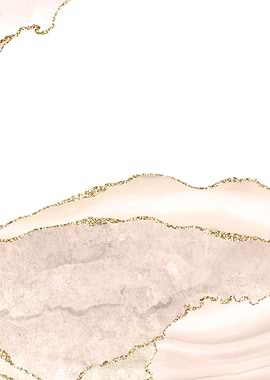 Ivory Gold Agate Textur 08