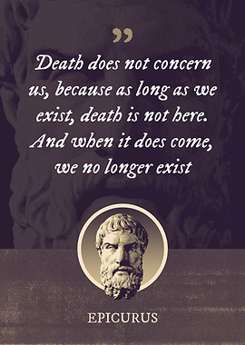 Death does not concern us