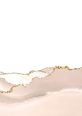 Ivory Gold Agate Textur 07