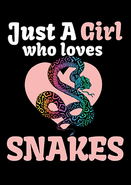 Girl Who Loves Snakes