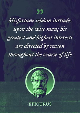 Misfortune seldom intrudes