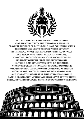 The Man in the Arena