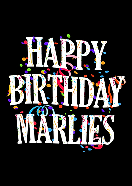 Happy Birthday Marlies