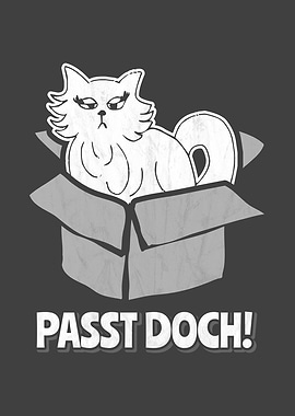 Cat Funny Saying german