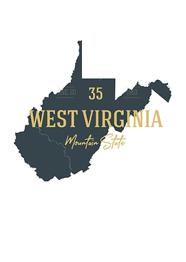 West Virginia State Map