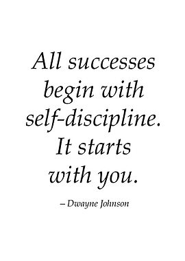 Success From Discipline