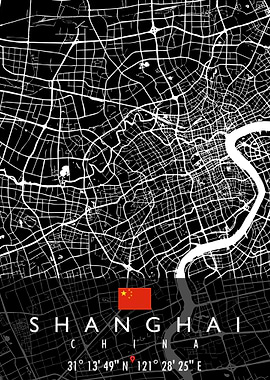 SHANGHAI MAP CHINA