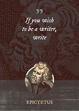 If you wish to be a writer