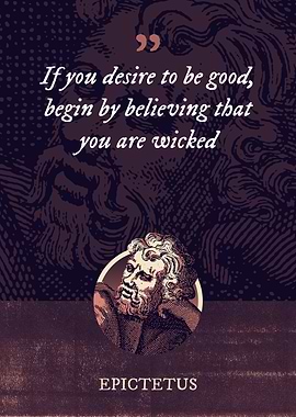 If you desire to be good