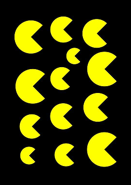 Yellow Objects Pattern