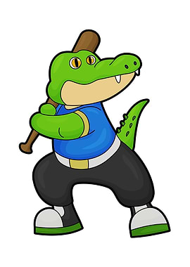 Crocodile Baseball Sports